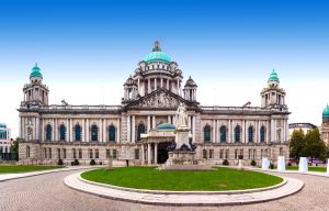 Belfast City Hall in Ulster, day time